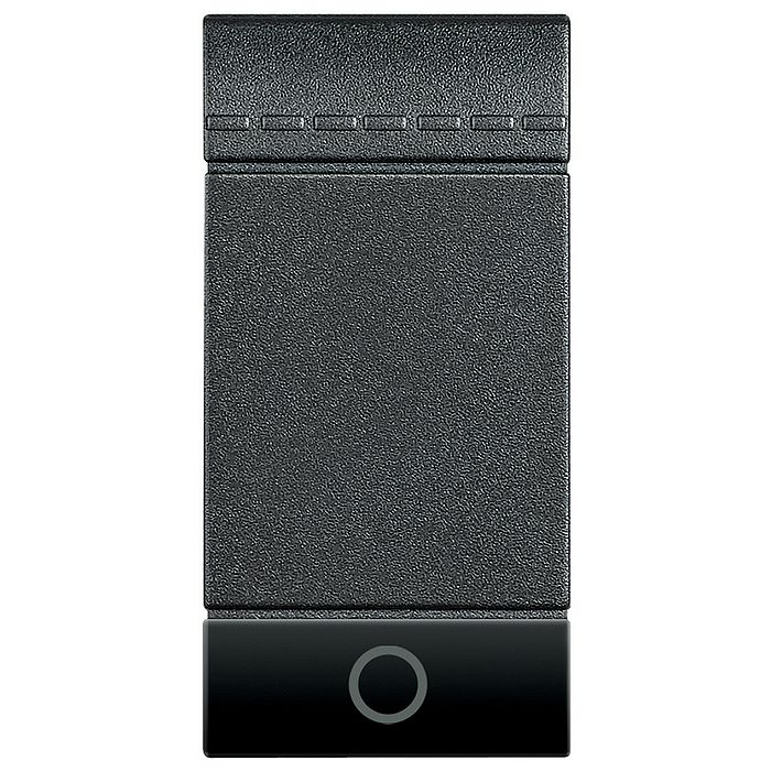 Клавиша BTicino LIVING LIGHT, антрацит, L4915AN