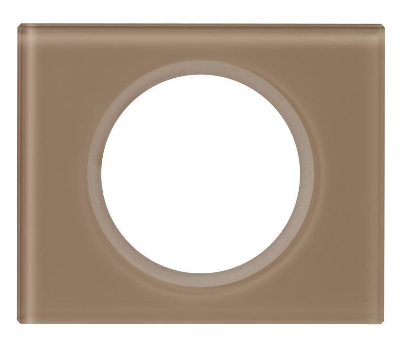 Рамка 1-м Celiane смальта мокка Leg 069461