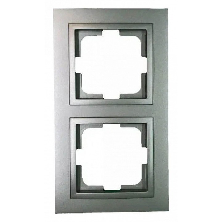 Рамка на 2 поста Mono Electric Despina антрацит 102-240000-161