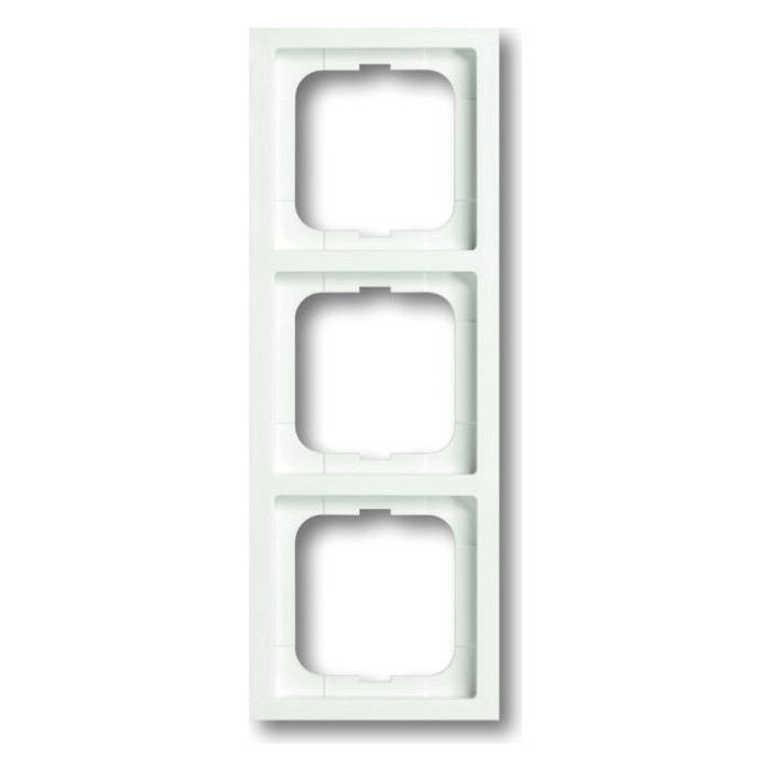 Рамка 3 поста ABB FUTURE LINEAR, белый бархат, 2CKA001754A4416